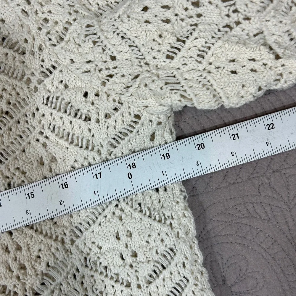Simply Vera Women's Medium Cotton Crewneck Sweater Vera Wang